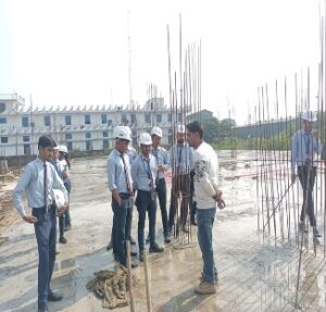 Read more about the article Industrial Visit , Civil Engineering Department , S.S Construction