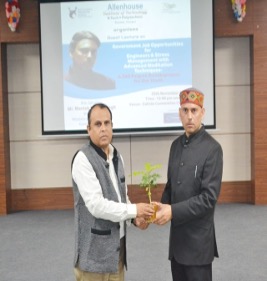 Read more about the article Guest Lecture (Mr. Manish Kr Singh, Director, Ministry of Railway)